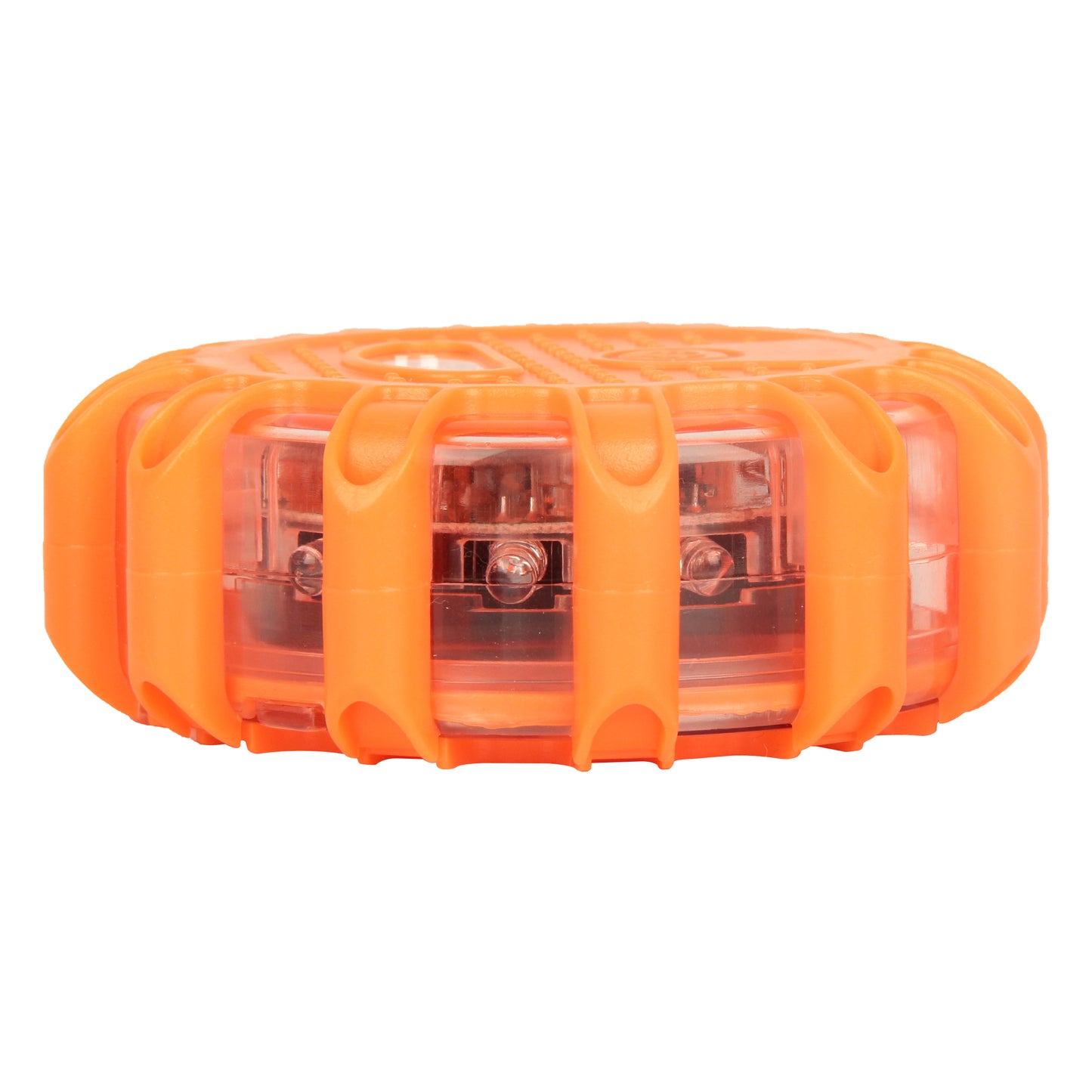 Semnalizator de urgenta si lanterna LED 3 x AAA magnetic portocaliu