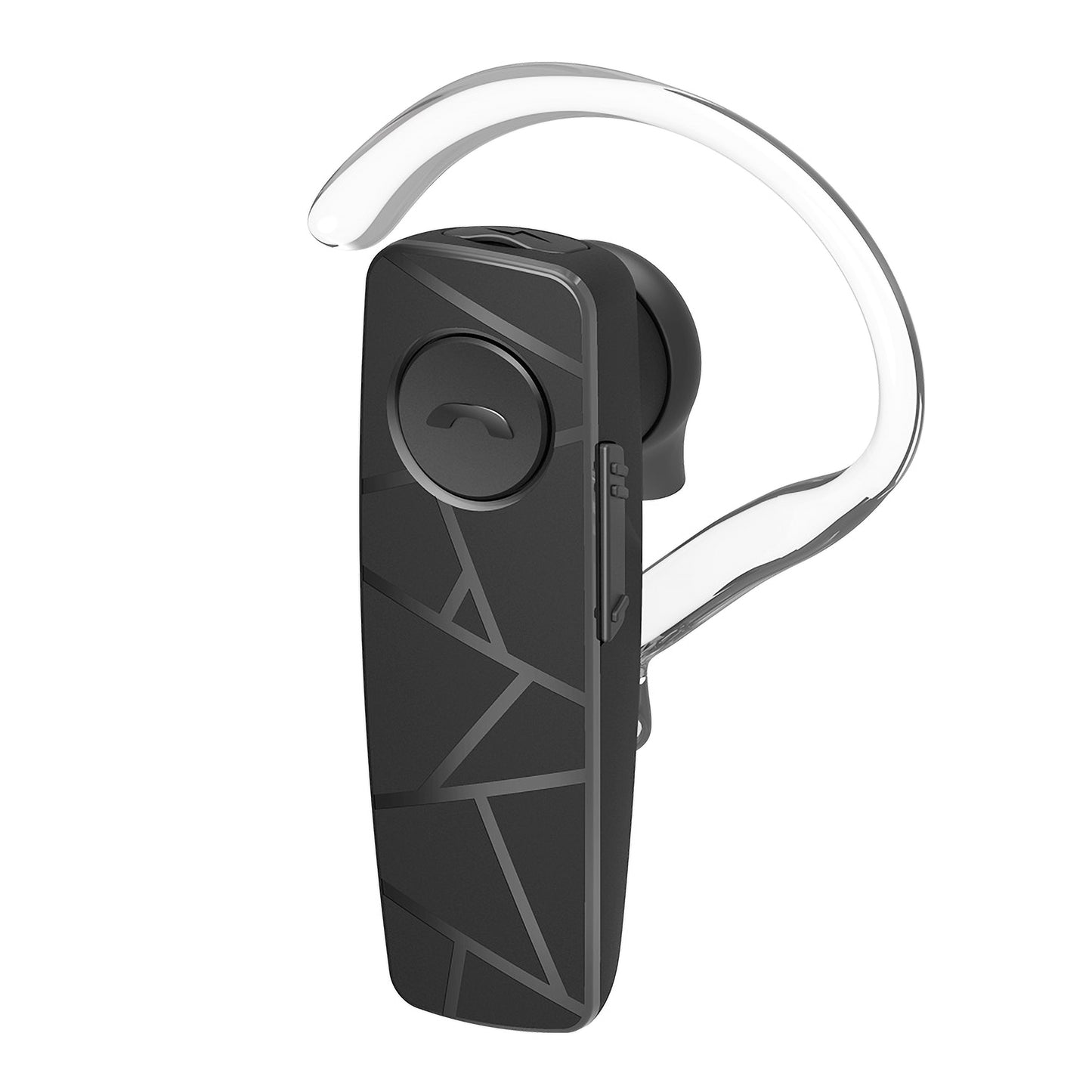 Casca Bluetooth Tellur Vox 55 wireless, culoare neagra, vedere laterala
