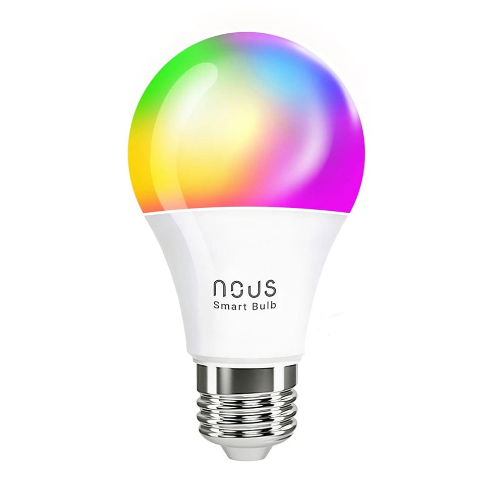 Set 2 becuri LED NOUS P3 RGB Smart, E27, Control din aplicatie
