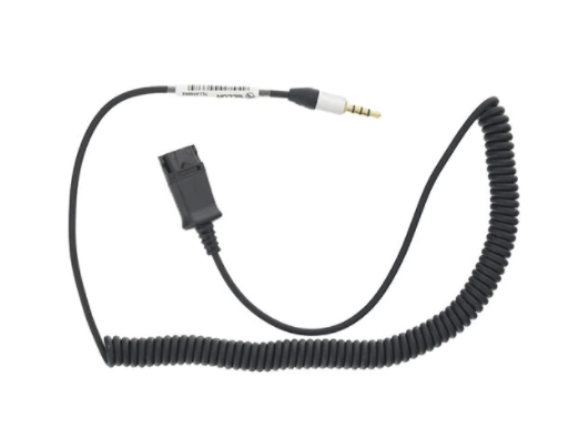Cablu adaptor QD la Jack 3..5mm 4 pole.