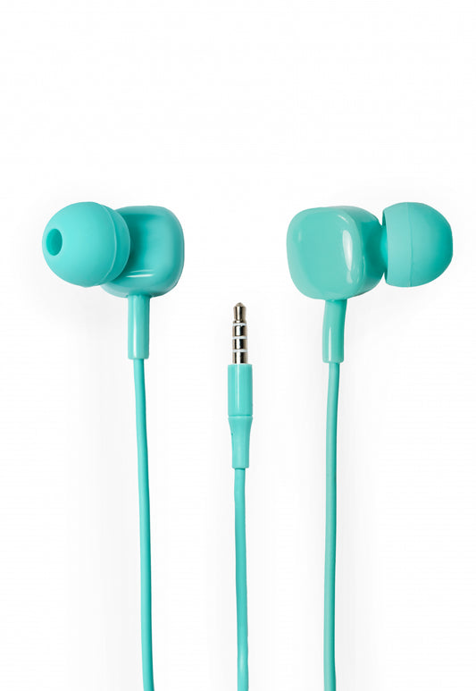 Casti in-ear cu fir Tellur Basic Sigma microfon albastru