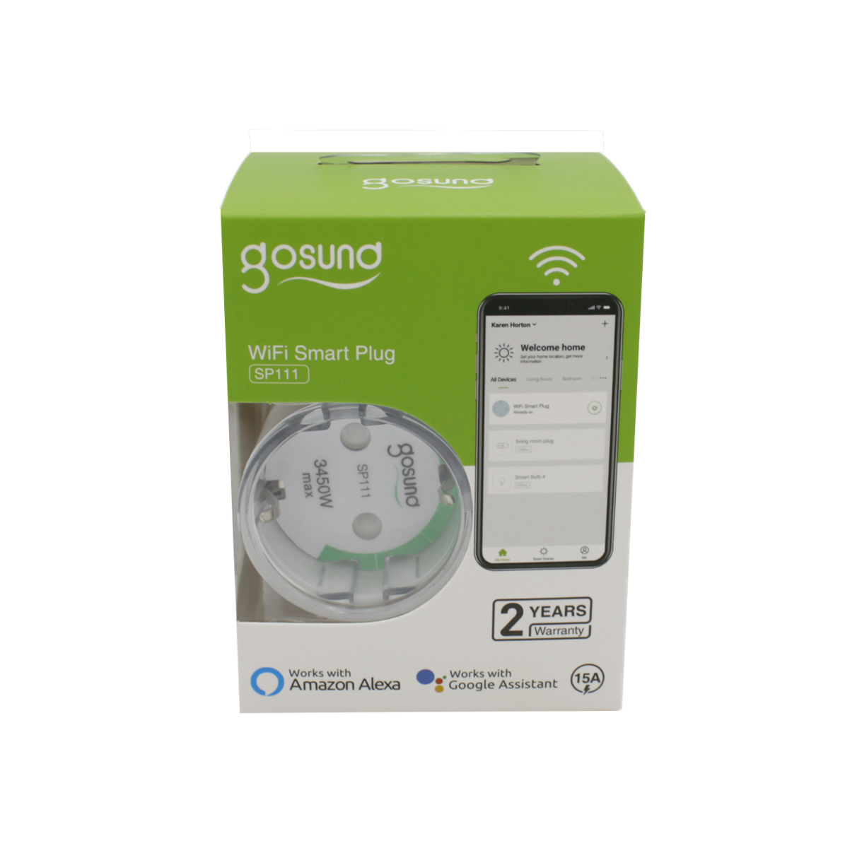 Priza inteligenta WiFi Gosund SP111, 15A