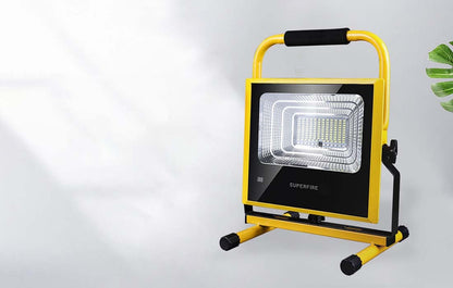 Proiector LED portabil Superfire FS1-H, 100W, 1330lm, reincarcabil, Acumulator 16100mAh