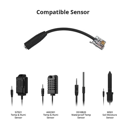 Adaptor Sonoff AL010 2.5 mm de la Audio Jack la RJ9